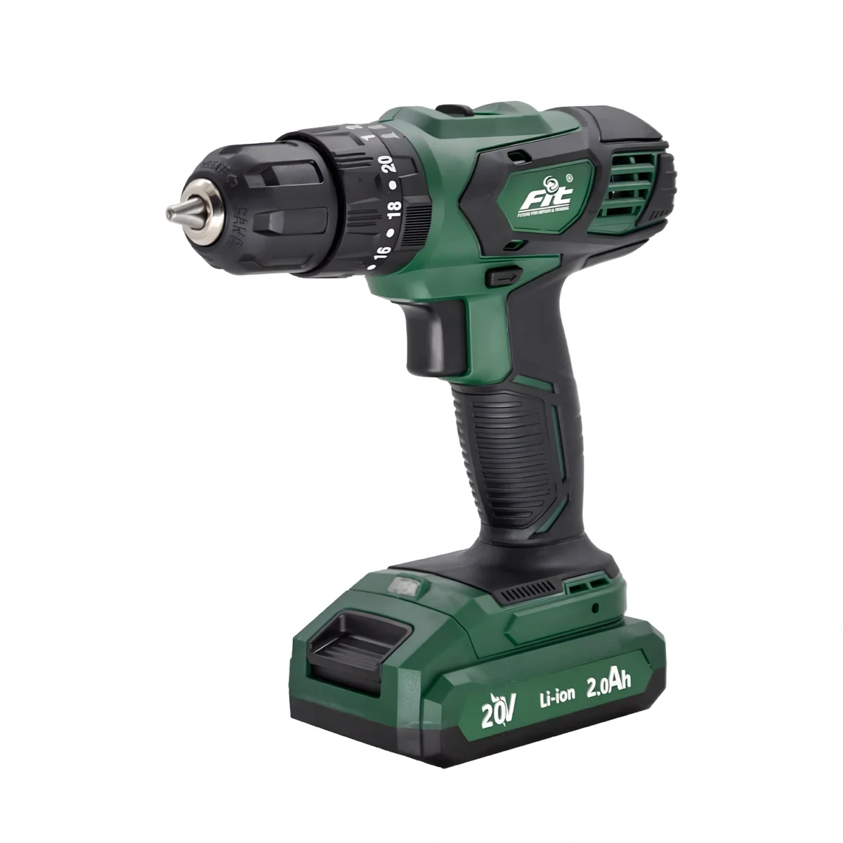 ⁦شنيور بطارية عادة ودقاق 20 فولت FIT UBCD20⁩ - الصورة ⁦1⁩