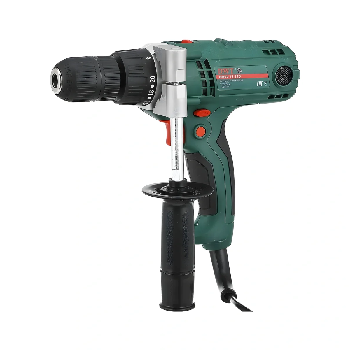 ⁦شنيور 13مم عادة اليكتروني 400وات 80 نيوتن DWT⁩ - الصورة ⁦2⁩