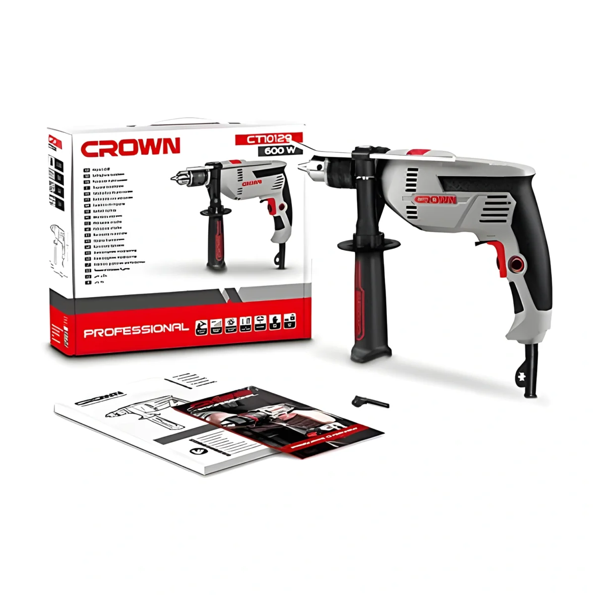 ⁦شنيور دقاق من كراون 13 ملم 750 وات⁩ - الصورة ⁦2⁩