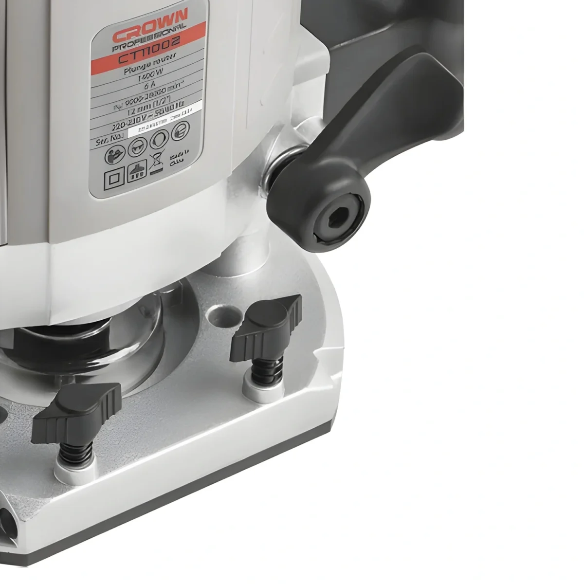 ⁦راوتر إلكترونى كراون 12 مم 1400 وات⁩ - الصورة ⁦5⁩