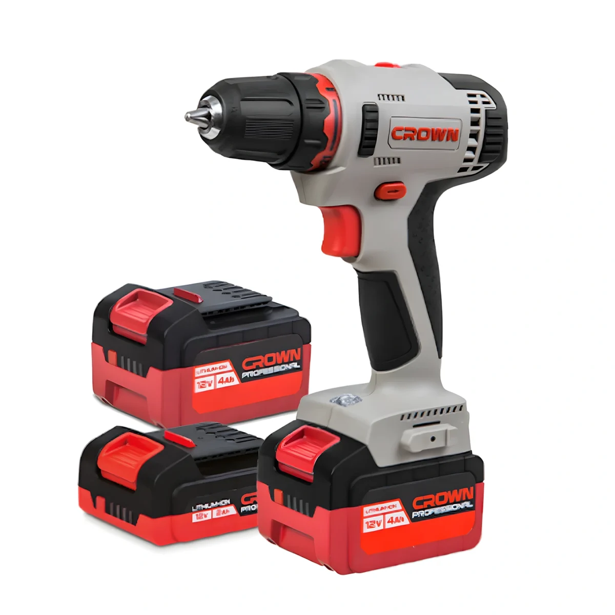 ⁦شنيور دقاق بطارية كراون 20 فولت 10 مم ظرف معدن 50 نيوتن 2 امبير⁩ - الصورة ⁦2⁩