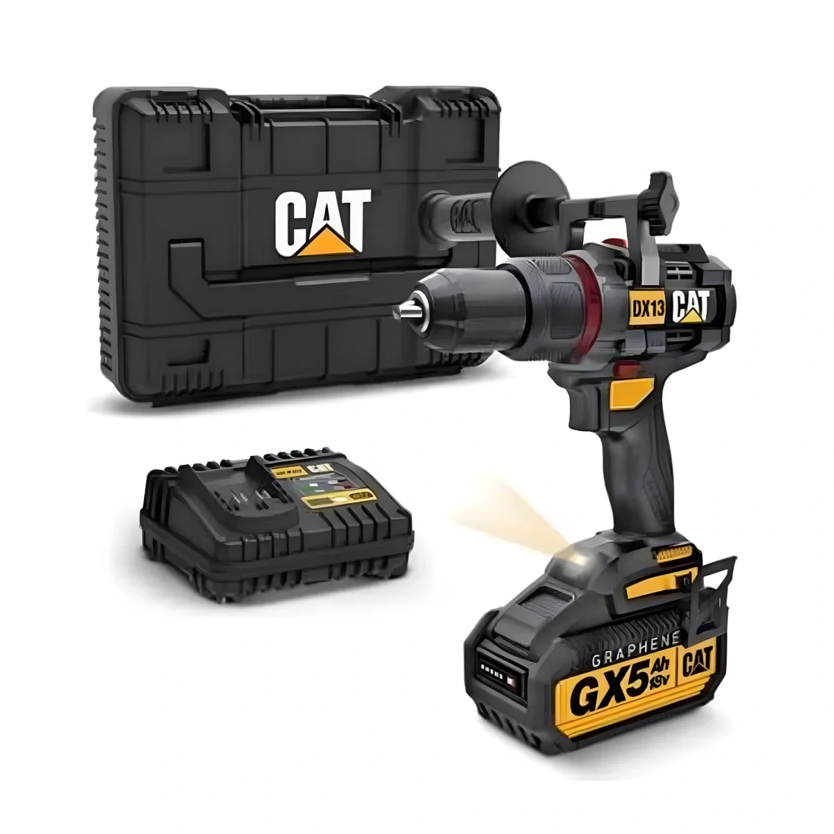 ⁦دريل بطارية 18 فولت CAT DX13⁩ - الصورة ⁦3⁩