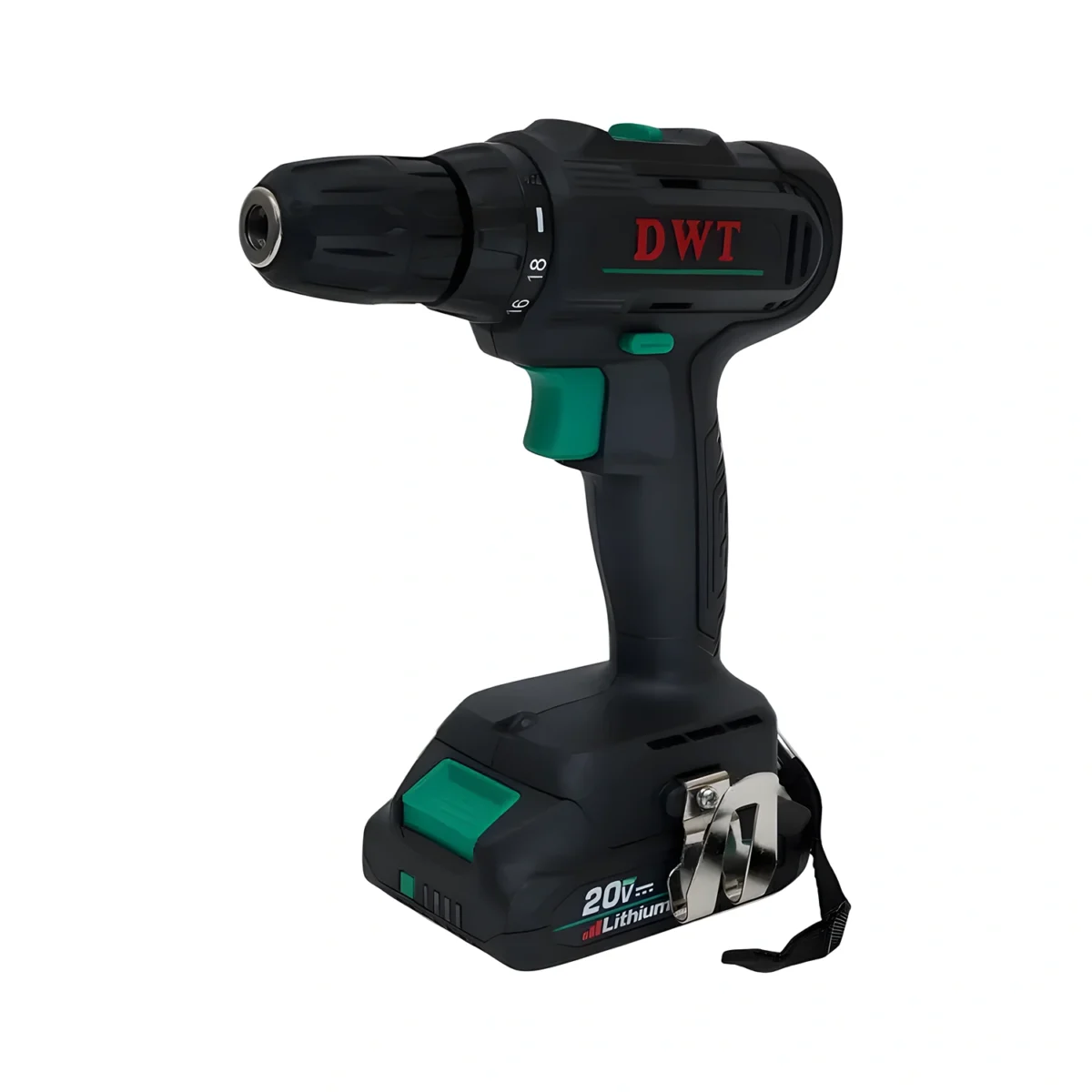 ⁦شنيور بطاريه 20 فولت DWT⁩ - الصورة ⁦1⁩