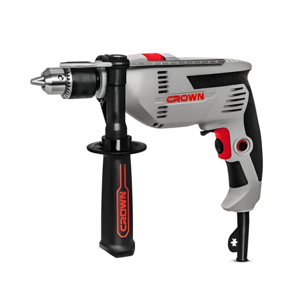 شنطة شنيور دقاق كراون 13 مم الكترونى يمين و شمال 600 وات موديل CROWN – CT10128