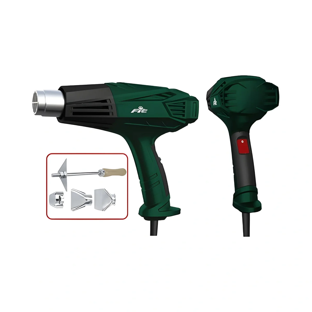 ⁦مسدس تسخين 2000 وات سرعتين من Fit⁩ - الصورة ⁦2⁩