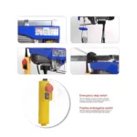 ⁦ونش كهرباء 2 حركة 800 كيلو 1300 وات APT موديل PA800A-20⁩ - الصورة ⁦2⁩