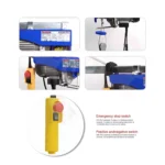 ⁦ونش كهرباء 2 حركة 300 كيلو 600 وات APT موديل PA300A-20⁩ - الصورة ⁦2⁩