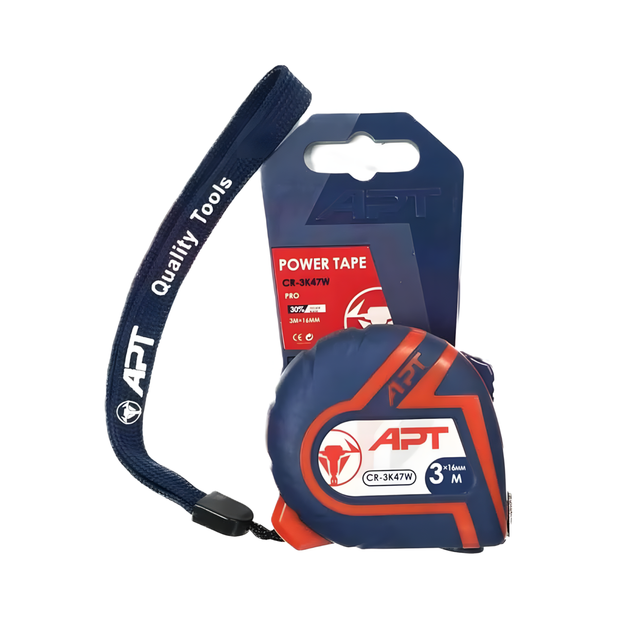 ⁦متر قياس 3 متر 16 مم سلاح ابيض اتجاهين APT⁩ - الصورة ⁦2⁩