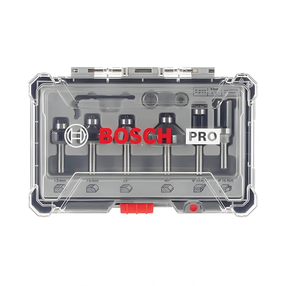 ⁦طقم قطاعات من بوش بروفيشنال، لطاحونة حرفية⁩ - الصورة ⁦2⁩