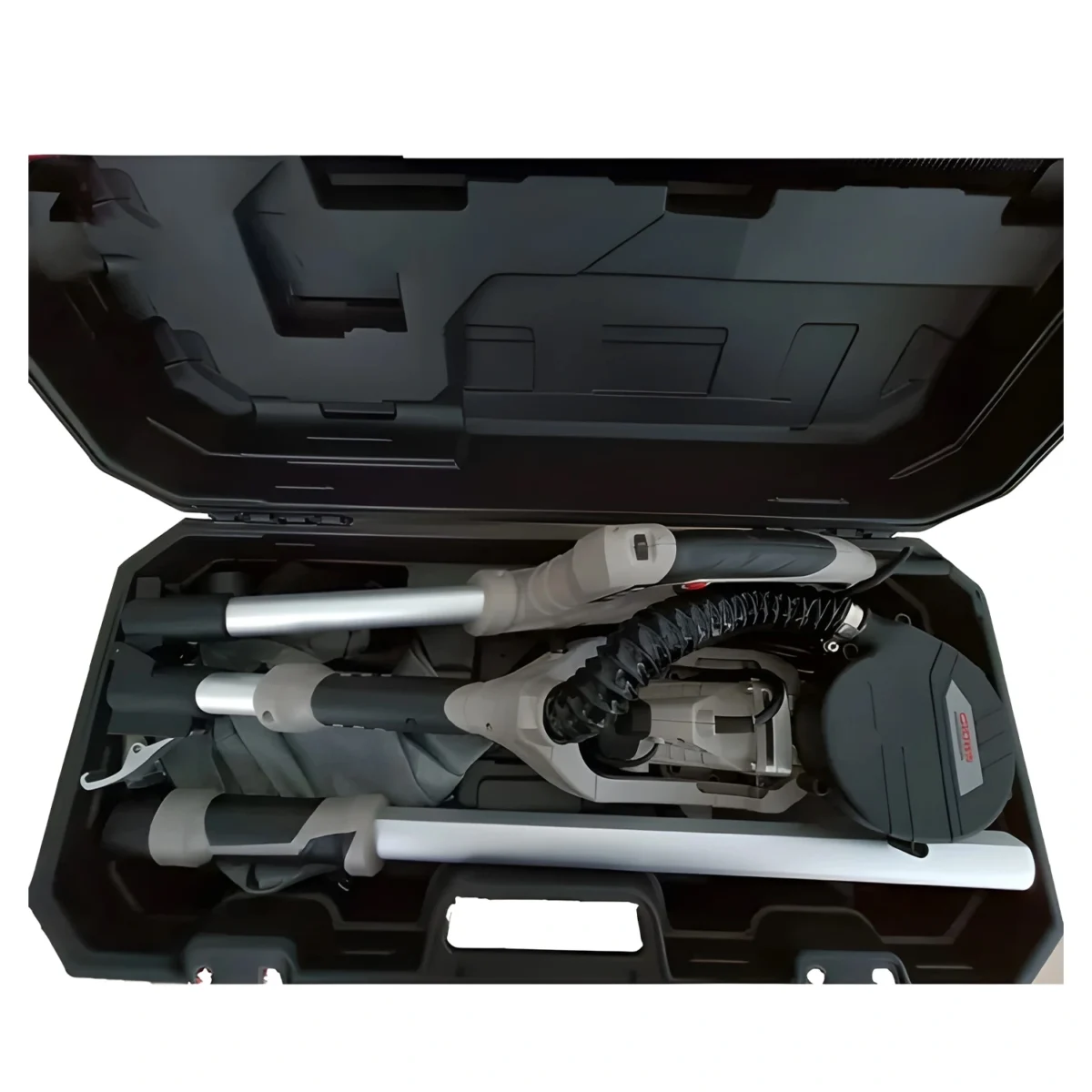 ⁦صنفرة حوائط أسقف كراون 750 وات اضاءة 360 درجه 9 بوصه شنطه بلاستيك⁩ - الصورة ⁦4⁩