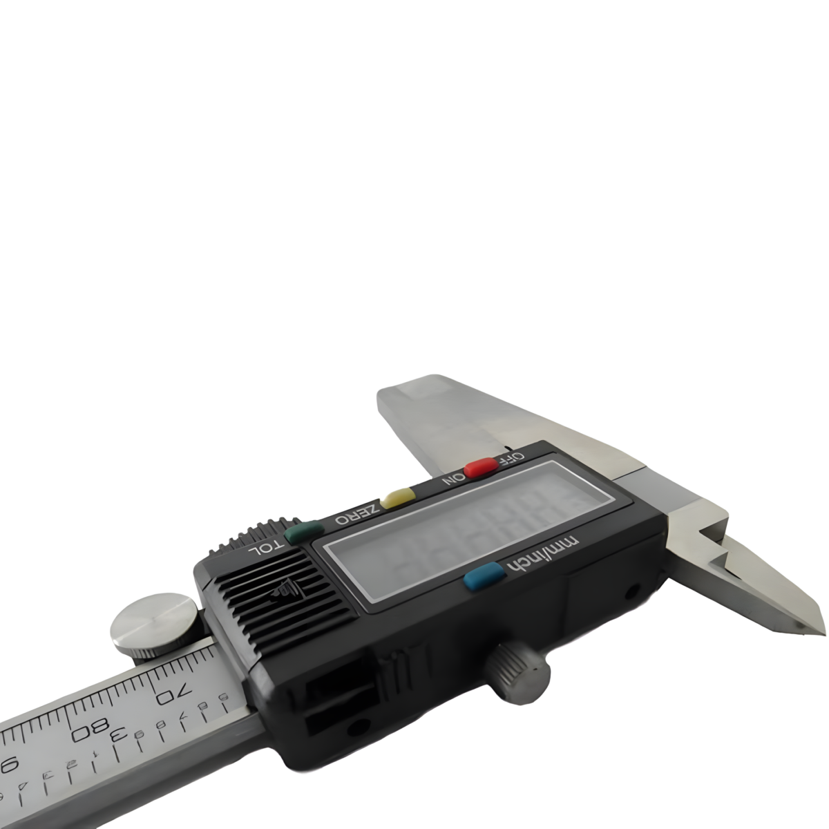 ⁦مقياس رقمي دقيق للسمك بشاشة الكترونية عريضة من الستانلس ستيل⁩ - الصورة ⁦2⁩