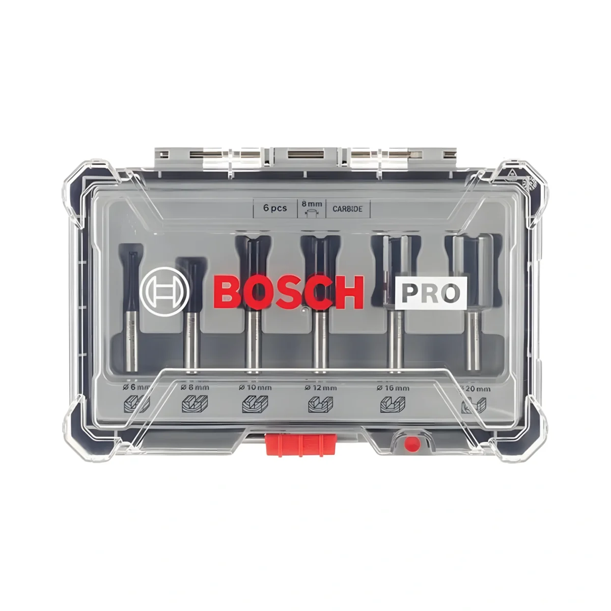 ⁦طقم قطاعات بوش بروفيشنال للخشب – مكون من 6 قطع⁩ - الصورة ⁦2⁩