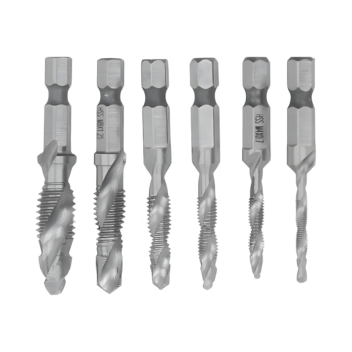 ⁦مجموعة مسامير رفيعة ولقم شنيور للحديد من ام تي دي بي 1⁩ - الصورة ⁦1⁩