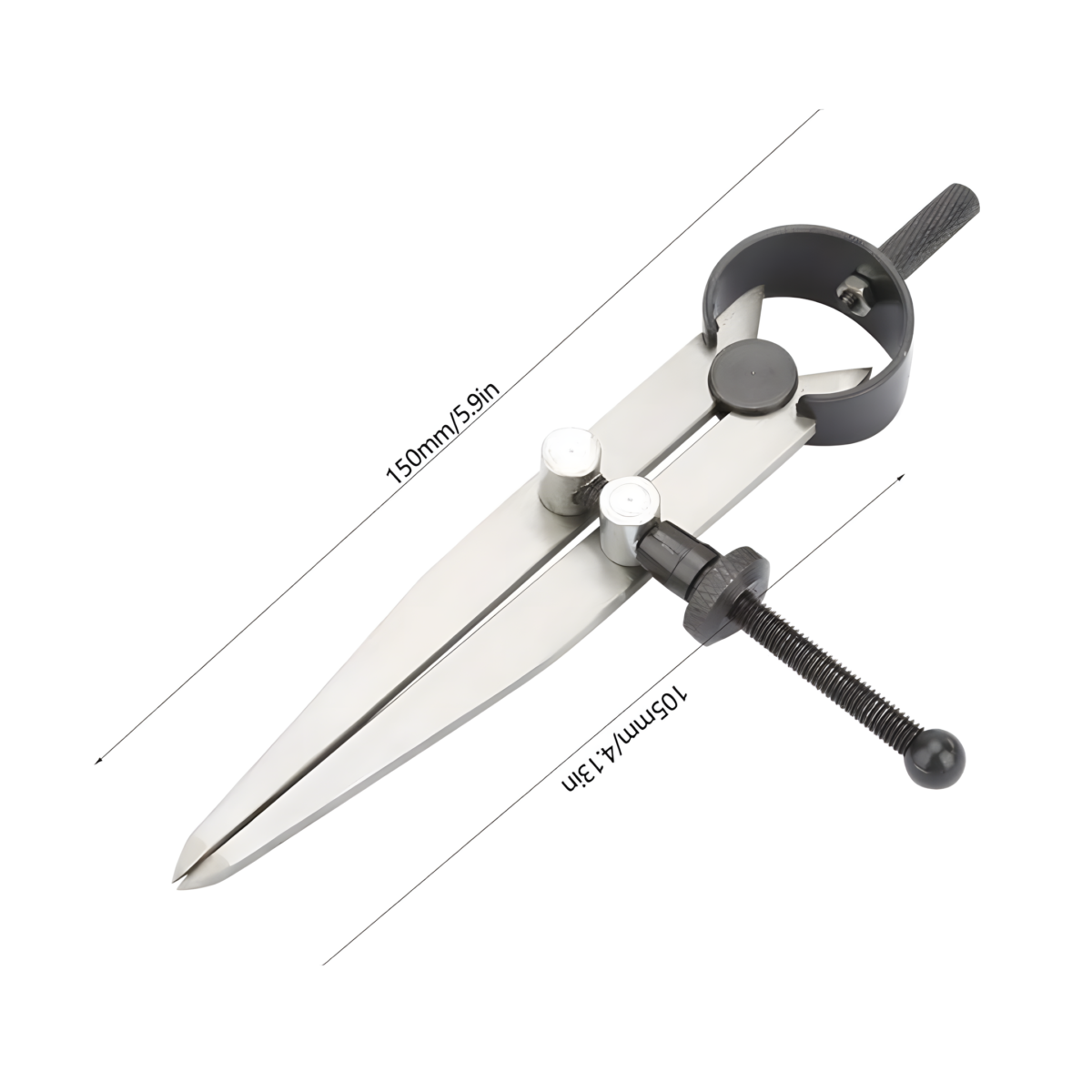 ⁦فواصل زنبركية مقواة قياس 25.5 سم (250 ملم) – دقة ومتانة في الأداء⁩ - الصورة ⁦3⁩