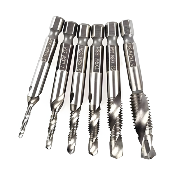 طقم بنط حفر وقلوظه حدادي 6 قطع