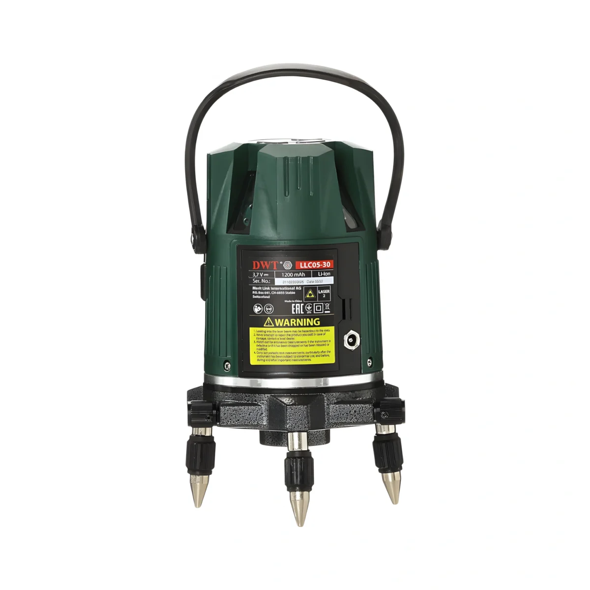 ⁦ميزان ليزر خطي 5 خطوط 30 متر LLC05-30 BMC من دي دبليو تي⁩ - الصورة ⁦2⁩