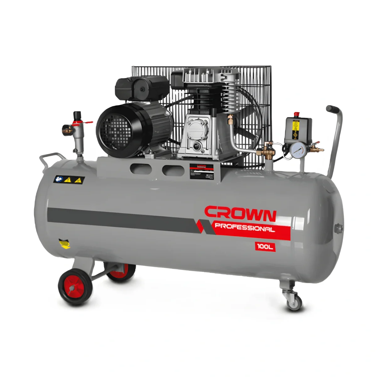 ⁦كمبروسر هواء كراون 100 لتر 2 حصان⁩ - الصورة ⁦1⁩