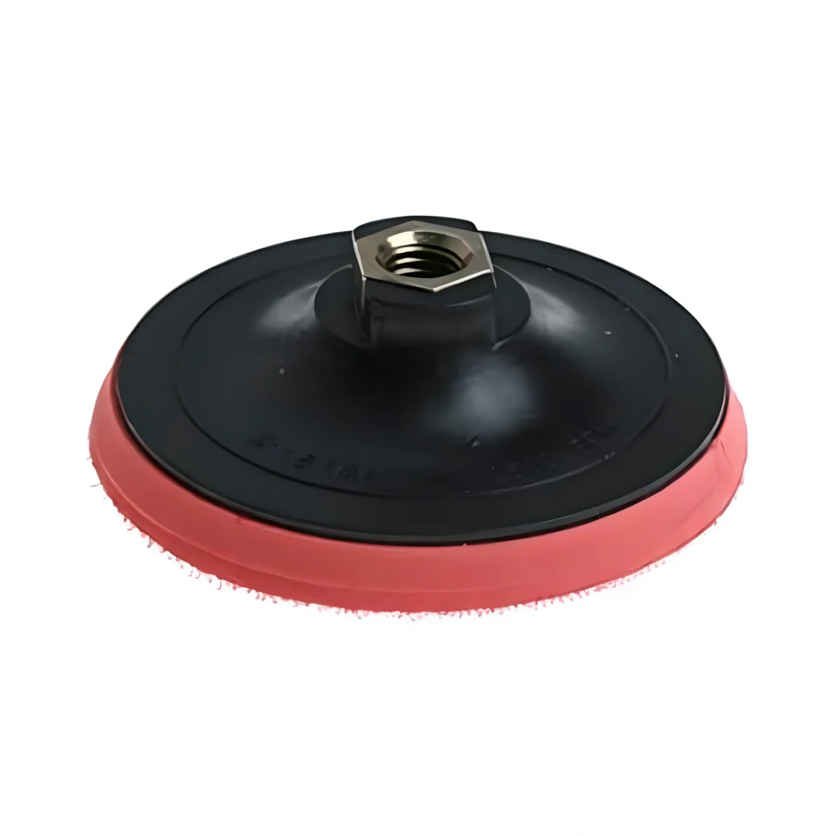 ⁦اوسكو قاعدة صنفرة لزق 4.5 انش ، احمر⁩ - الصورة ⁦3⁩