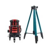 ميزان ليزر 5 خط من دراجون + حامل ثلاثي محمل متر ونص