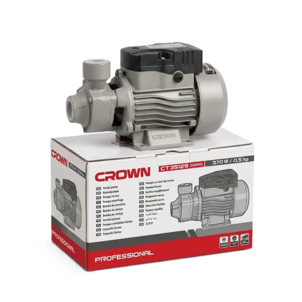موتور مياه كراون نص حصان 370 وات