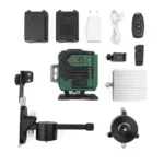 ⁦ميزان ليزر FIT 12 خط أخضر 360°⁩ - الصورة ⁦2⁩