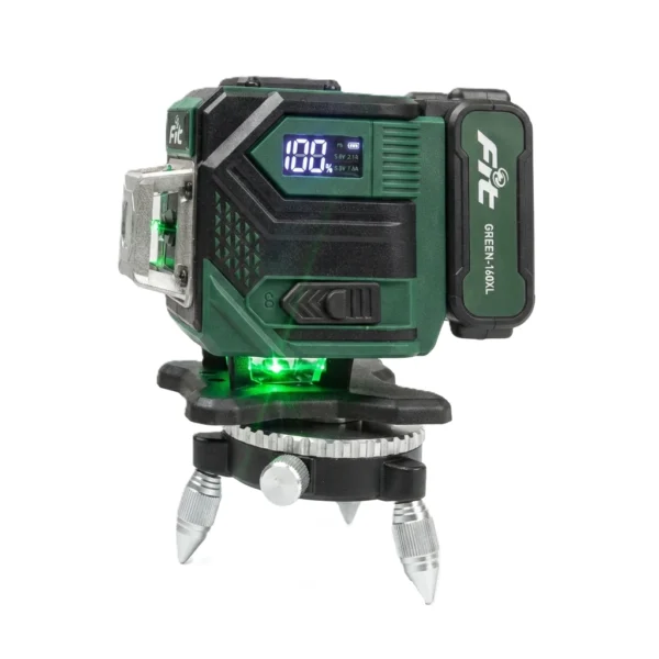 ميزان ليزر FIT 12 خط أخضر 360°