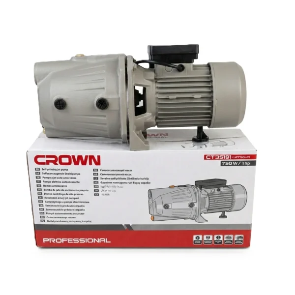 موتور مياه كراون 1 حصان 750 وات ملفات نحاس