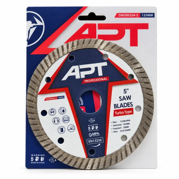 اسطوانة قطع حوائط ورخام من apt مقاس 5 بوصه